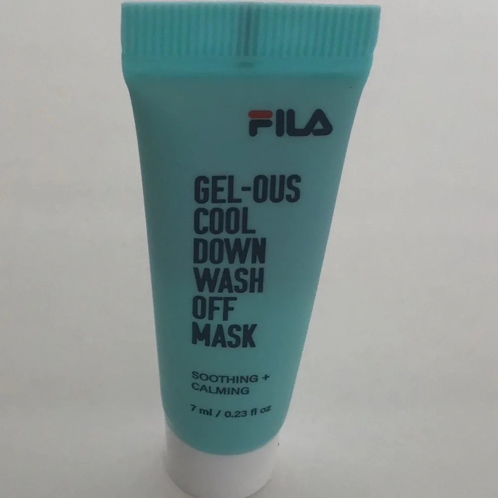 FILA GEL-OUS COOL DOWN FACE MASK NWT DELUXE SAMPLE SIZE